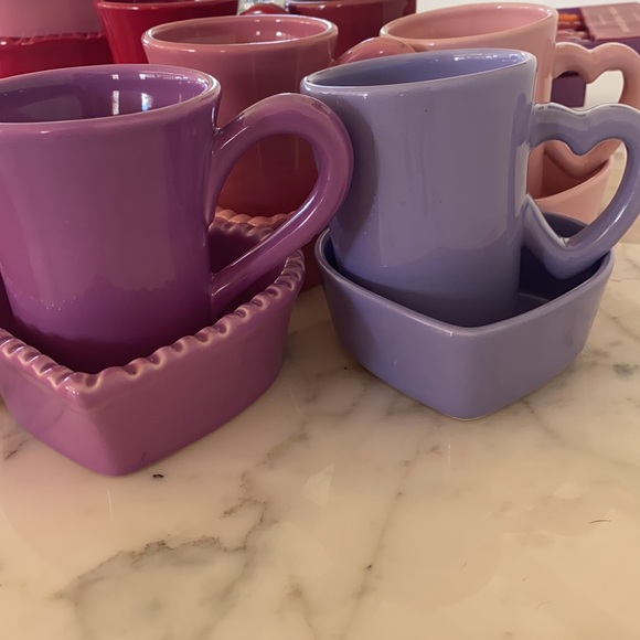 58 pieces - Williams Sonoma Rustic Heart dish set - Picture 4 of 8